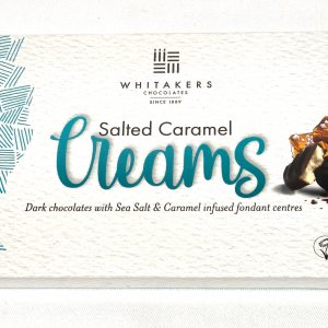 Vegan Salted Caramel Creams in Dark Chocolates