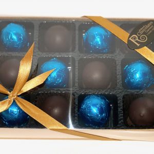 12 Gift Box of Luxury Tia Maria Liqueur Chocolates in Dark Chocolate