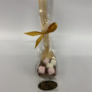Hot Chocolate spoon with marshmallows
