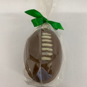 Rugby Ball in milk and white chocolate