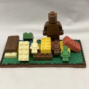 Chocolate Lego all completely edible