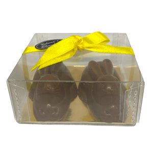 Milk Chocolate Bunnies filled with a luxury caramel