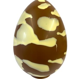 1ft Milk & White chocolate Easter egg filled with 24 handmade chocolate & truffles