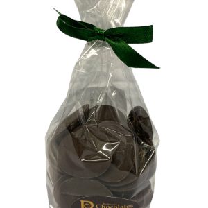 Vegan friendly Mint drops in dark chocolate